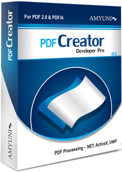 Amyuni PDF Creator ActiveX Developer Documentation