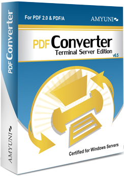 PDF Converter Terminal Server Edition v6.5